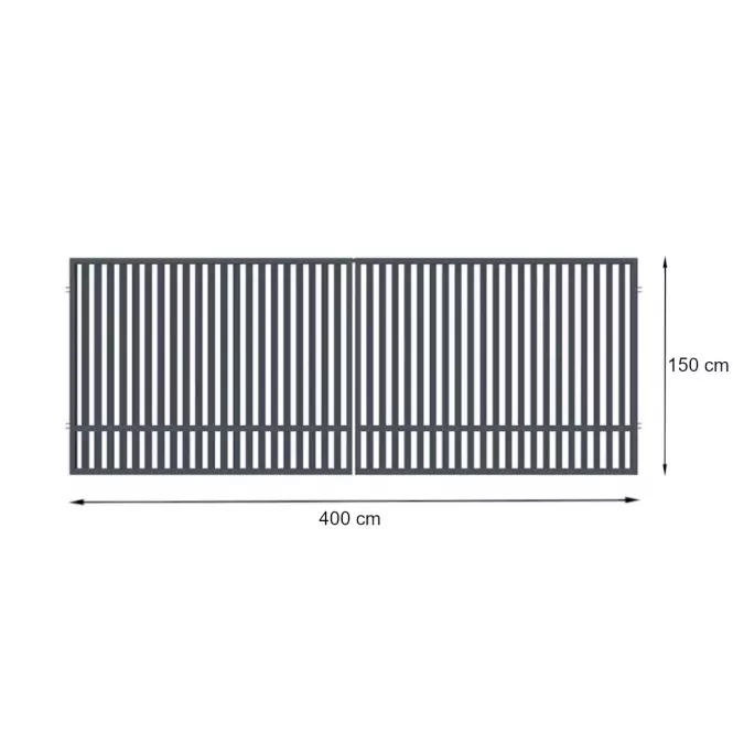 Brána Agat 150 x 400 W01372