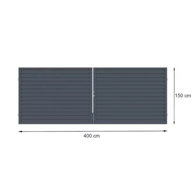 Brána Imperial 150 x 400 W5267