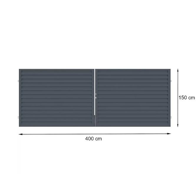 Brána Imperial 150 x 400 W5267,2