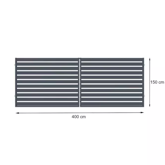 Brána Szafir 150 x 400 W01359