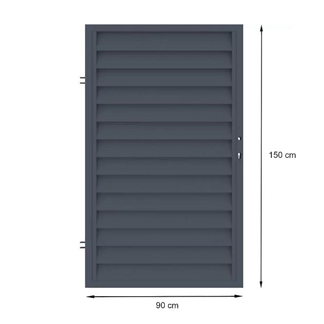 Bránka Imperial ľavá 150 x 90 W5261,2