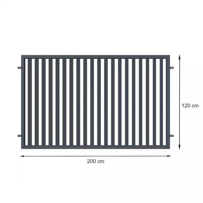Plotový panel Agat 120 x 200 W01370