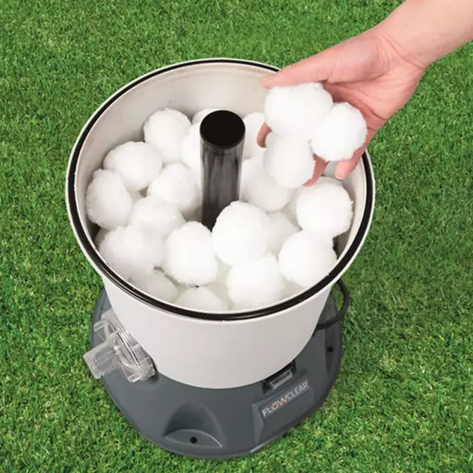 Guličky PET na pieskovú filtráciu  0,5 kg 58475