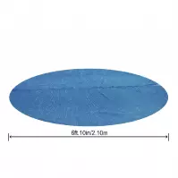 Plachta solárna pre bazén 2,44 cm 58060
