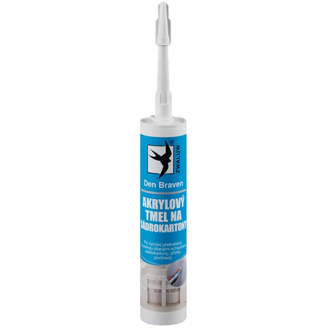 Den Braven Akrylový Tmel Biely na Sadrokartóny 310ml