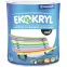 Chemolak Ekokryl Mat 0199 čierny 0,6 l