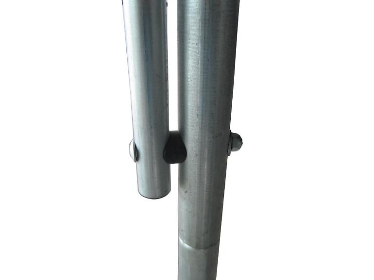 Trampolína COMFORT s rebríkom 244 cm zelená