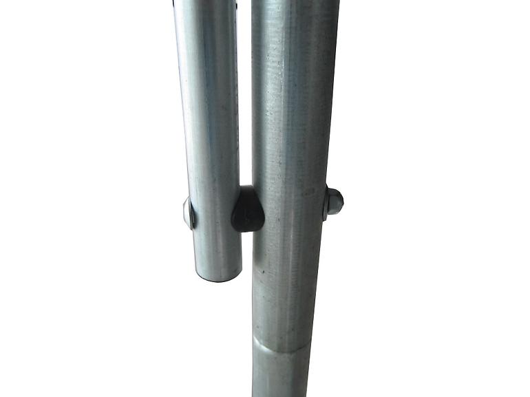 Trampolína COMFORT s rebríkom 244 cm zelená,11