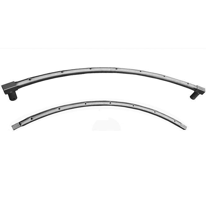 Trampolína COMFORT s rebríkom 244 cm zelená,13
