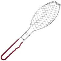 Jednoduchý grilovací rošt na ryby, dĺžka 58,5 cm 19302