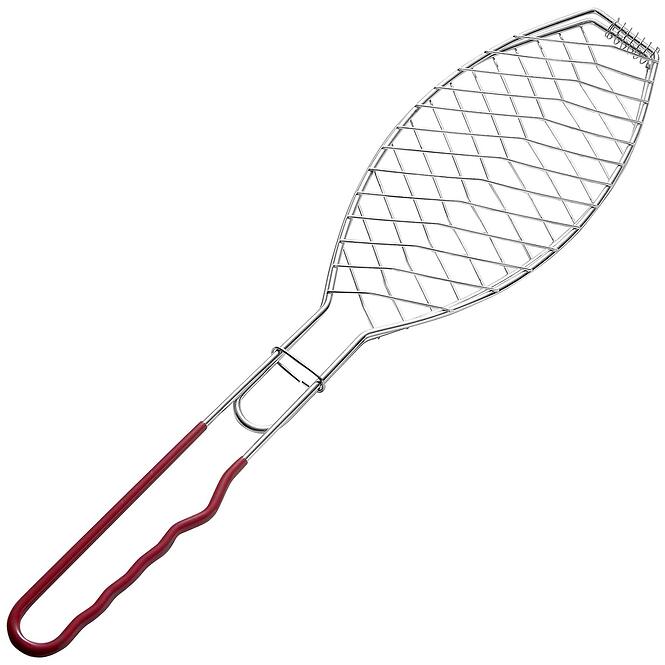 Jednoduchý grilovací rošt na ryby, dĺžka 58,5 cm 19302