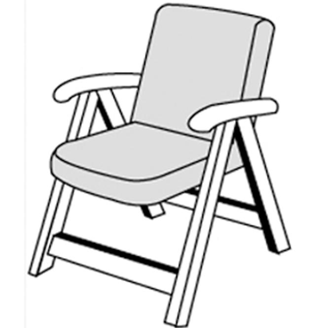 Podsedák na záhradnú stoličku CLASSIC 8904 nízka,5