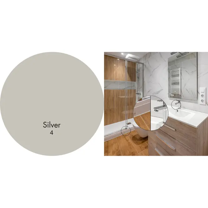 Ceresit Silikón CS25 strieborný 280ml,2