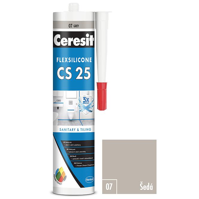 Ceresit Silikón CS25 šedý 280ml