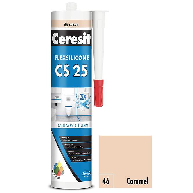 Ceresit Silikón CS25 karmel 280ml
