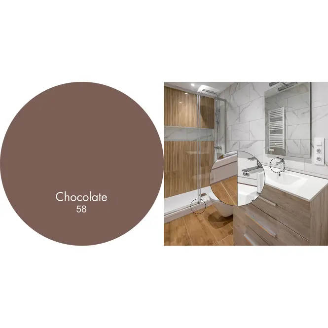 Ceresit Silikón CS25 chocolate 280ml,2