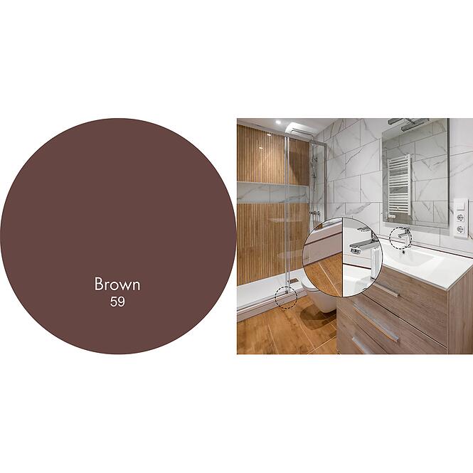 Ceresit Silikón CS25 hnedá 280ml,2