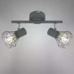 Stropné bodové svietidlo Verve 92-60976 mat sivé  LS2