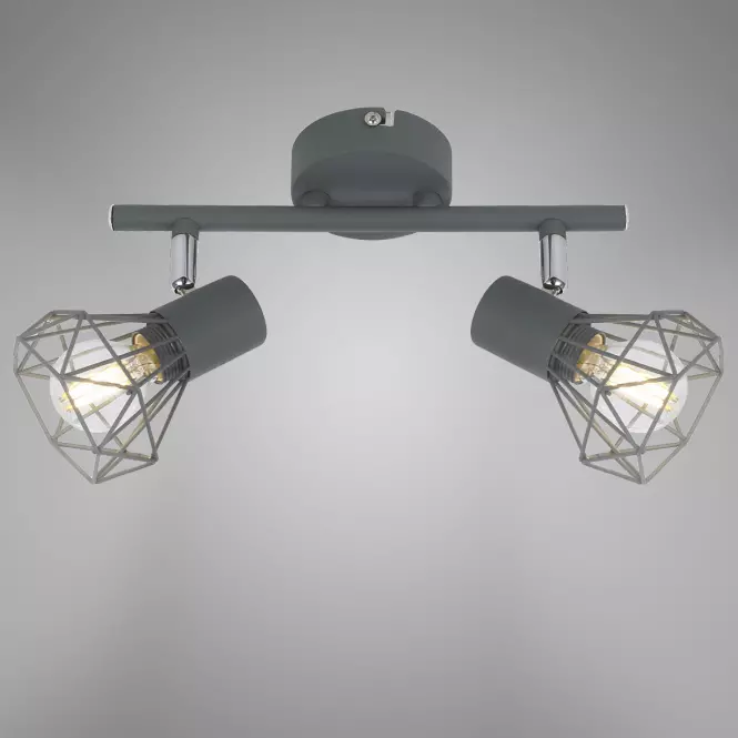 Stropné bodové svietidlo Verve 92-60976 mat sivé  LS2