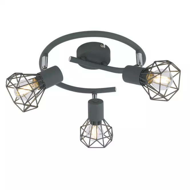 Luster Verve 98-60990 matná siva SP3