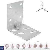 Uholník UA KU75 68x85x85x2.0