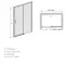 Sprchové dvere D2P/Freezone 100 W0 Glass Protect,2