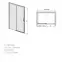 Sprchové dvere D2L/Freezone 130 W0 Glass Protect,2