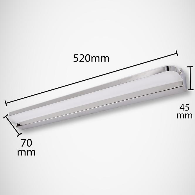 Kúpelňové svietidlo Regal LED 00009 12W CHR 4000