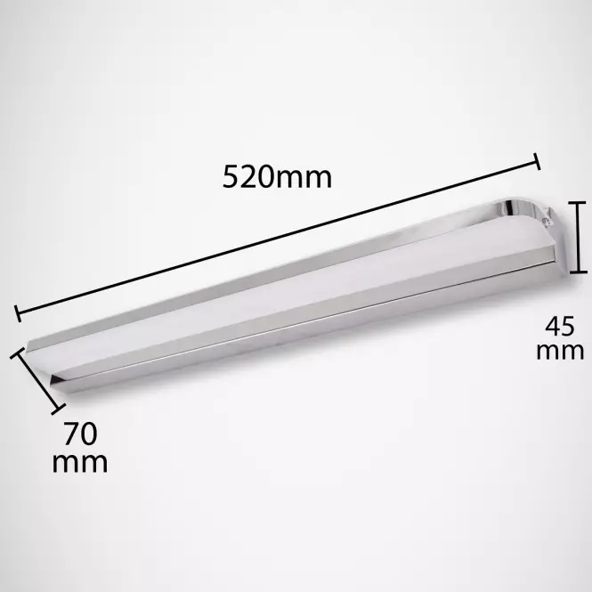 Kúpelňové svietidlo Regal LED 00009 12W CHR 4000,7