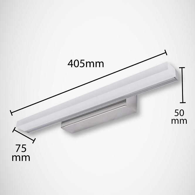 Kúpelňové svietidlo Rumba LED 9W CHR 4000K