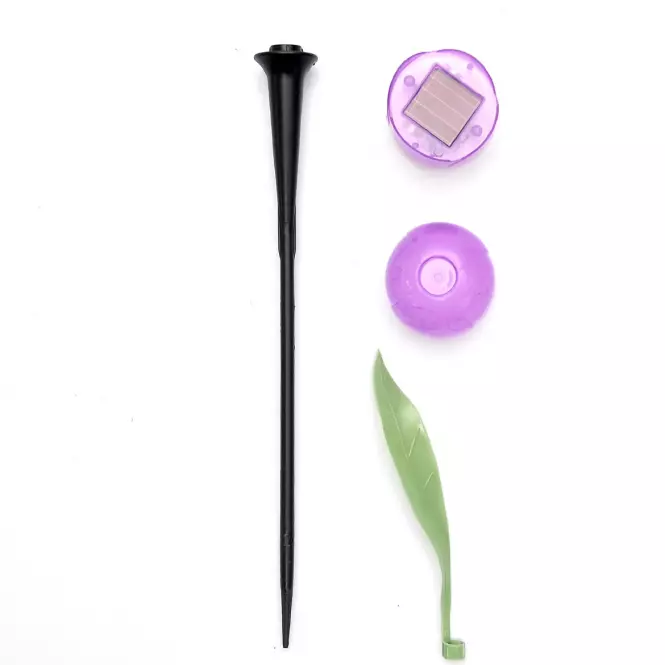 Solárna lampa  "TULIPANY" LED,3