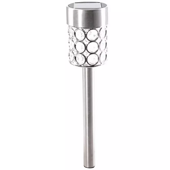 Solárna lampa GLE728247 LED Metal