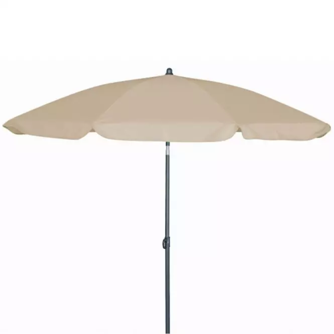 Plážový slnečník MEXICO 200 cm prírodná