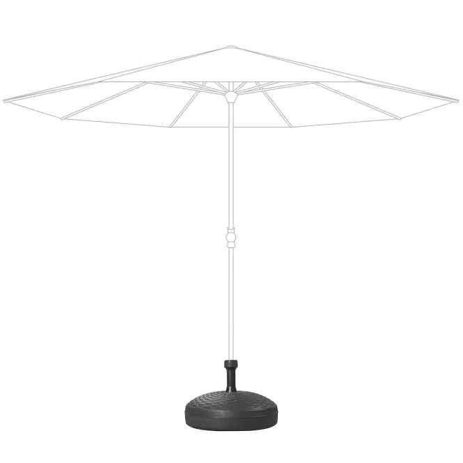 Podstavec pre slnečník PVC ratan 20 L