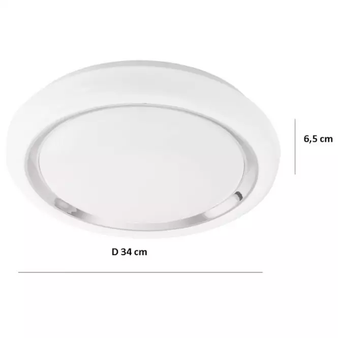 Luster Capasso LED 96023 biela PL1
