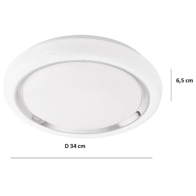 Luster Capasso LED 96023 biela PL1