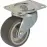 Gumové nábytkové koleso 42 mm/15 kg otočne