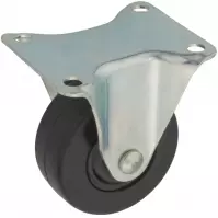 Súprava s kolieskom 50 mm/30 kg, pevná doska