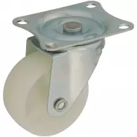 Nábytkové polyamidové koliesko 50 mm/50 kg, otočná doska