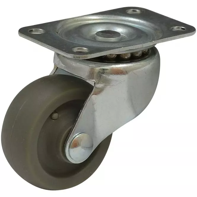 Nábytkové koleso kaučukové 32 mm/12 kg otočne