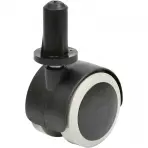 Nábytkové koliesko 40 mm/25 kg kolík 8 mm s puzdrom 13 mm