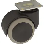 Nábytkové koliesko 50 mm/50 kg s montážnou platničkou