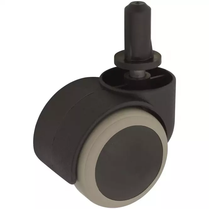 Nábytkové koliesko 50 mm/50 kg kolík  8 mm s puzdrom 13 mm d