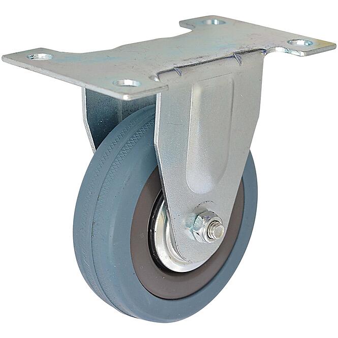 Pevné pojazdné koliesko 75 mm/50 kg doska montážna, guma
