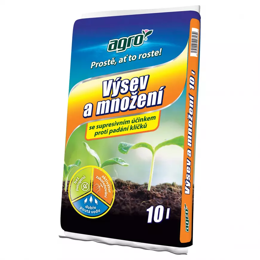 Substrát pre výsev a množenie 10l agro