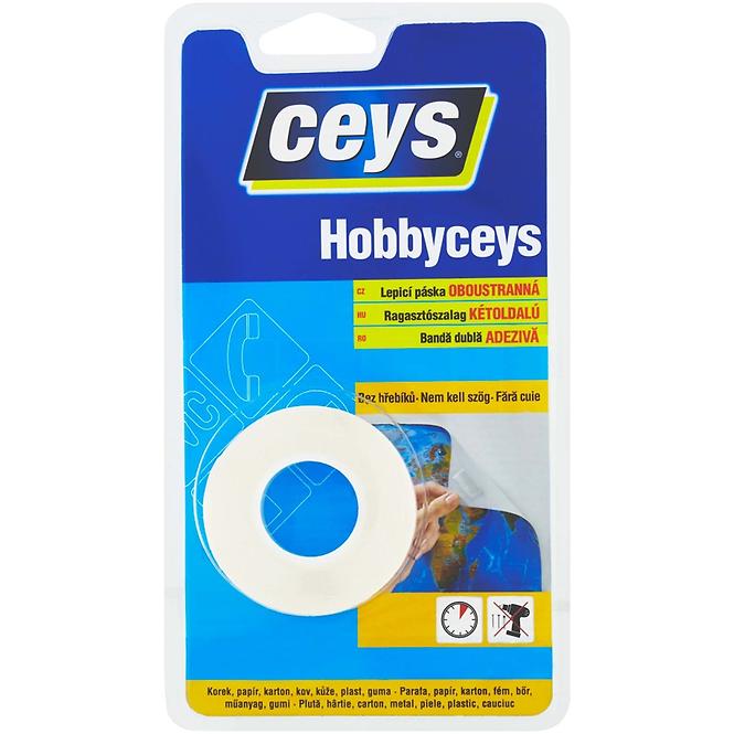 Ceys Hobbyceys Lepiaca páska obojstranná  2 m x 15 mm