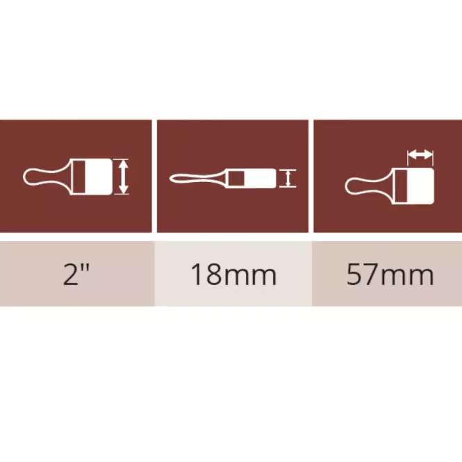 Štetec american wood 2”,2