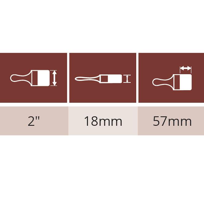 Štetec american wood 2”,2