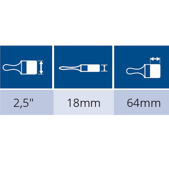 Štetec american acrylic g03 2,5