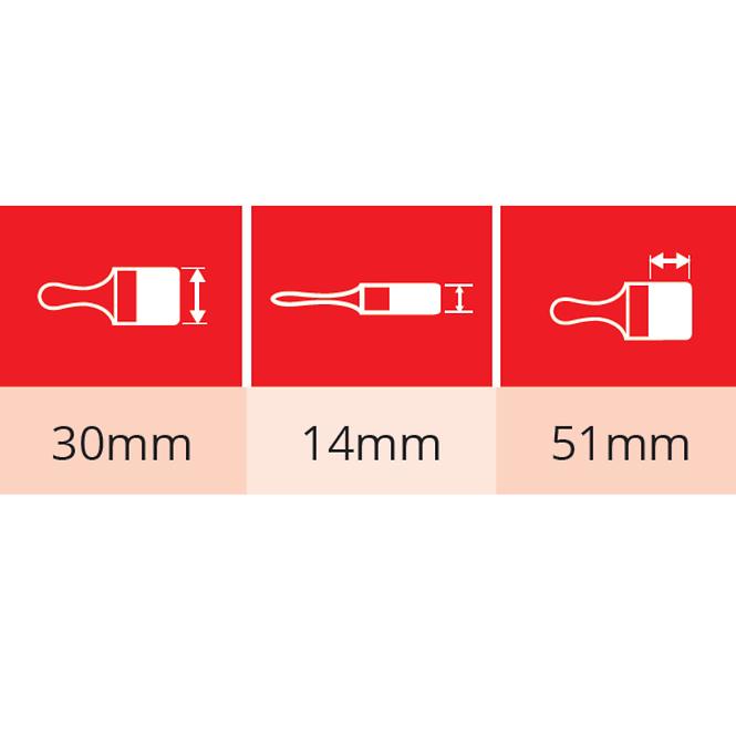 Štetec giotto oil e05 30 mm